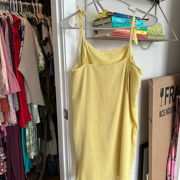 BCBG Tie Shoulder Dress - Picture 2 of 2